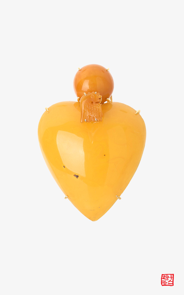 1498593 - [나스첸카 NASCHENKA] 부러움을 사다 _ amber 호박 브로치