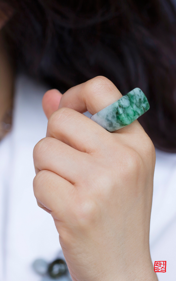 1446574 - [205] pre production sample _ 비취반지 _ 비취가락지 _ 원석가락지 _ 통가락지 _ 옥반지 _ 옥가락지 _ 한복반지 _ 결혼반지