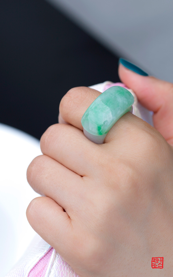 1455149 - [386] pre production sample _가락지 _ 원석가락지_ 옥반지 _전통반지_옥가락지