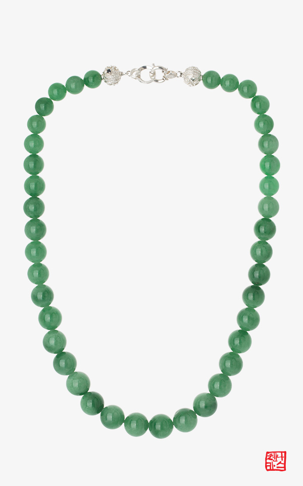 1470288 - [나스첸카 NASCHENKA][동영상] 늘 언제나 비취 목걸이 jade bead necklace