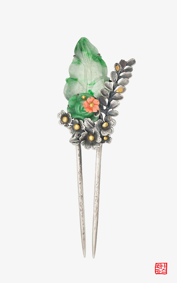 1500393 - [나스첸카 NASCHENKA] 마냥 기쁜날 3 _ 비취 뒤꽂이 