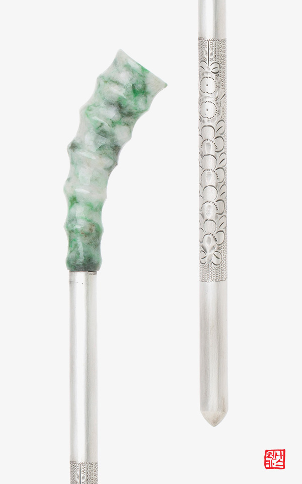 1485805 - [나스첸카 NASCHENKA] 비취 죽절 비녀 _ 비취 비녀 _ 옥비녀 _ 한복비녀 _ 전통비녀