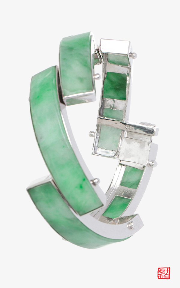 1423156 - [나스첸카 NASCHENKA] JTBC 꽃파당 협찬 _ 들리나요 내사랑 _ 비취 팔찌