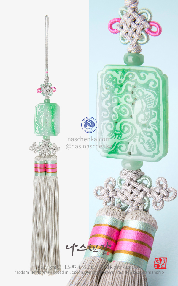 1130506 - [나스첸카 NASCHENKA] 청운추월 _ jade 비취 노리개