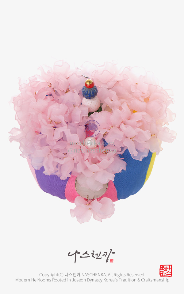 10955070 - [나스첸카 NASCHENKA] Color Bloom Jokduri | 나스첸카 NASCHENKA 색동 꽃길 족두리