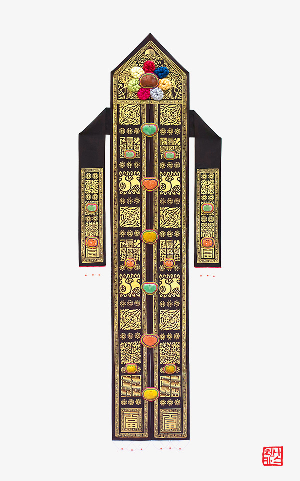 1499778 - [나스첸카 NASCHENKA] 진품 비취 산호 호박 프리미엄 도투락 댕기