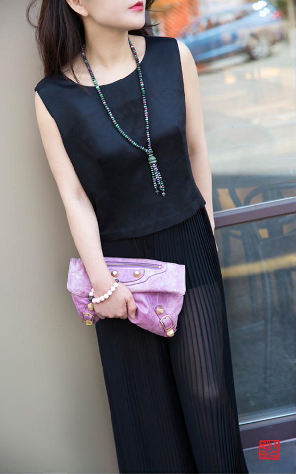 1121130 - [나스첸카 NASCHENKA] 당신과의 사랑이 더 깊어지면 좋겠어. 사랑의 기운 _ rubyzoisite 루비조이사이트 목걸이