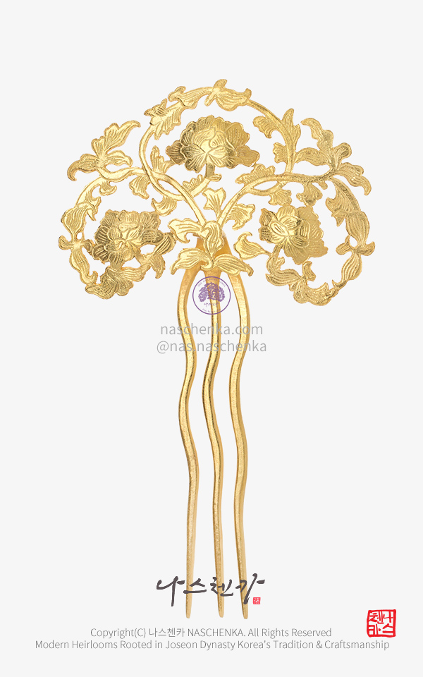 1456570 - 2025 블프 [나스첸카 NASCHENKA 뒤꽂이] 나스첸카 NASCHENKA 상표 구중궁궐 은 뒤꽂이 