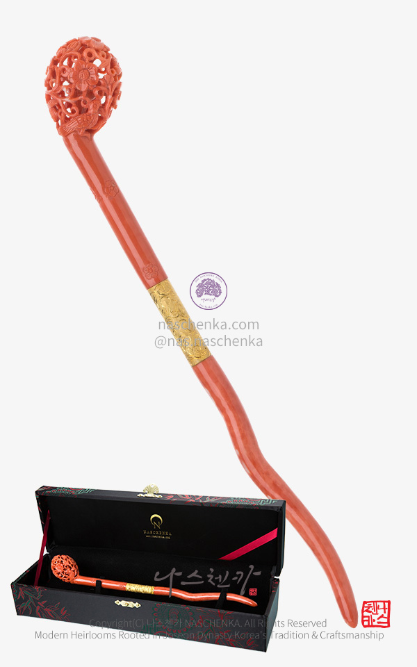 1369152 - [나스첸카 NASCHENKA] 무한지애, 빛나는 산호 _ 대작 산호 비녀