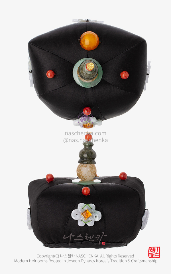 1547535 - [나스첸카 NASCHENKA] 꽃길을 밝혀주네 13 나스첸카 NASCHENKA 검정 족두리 jokduri