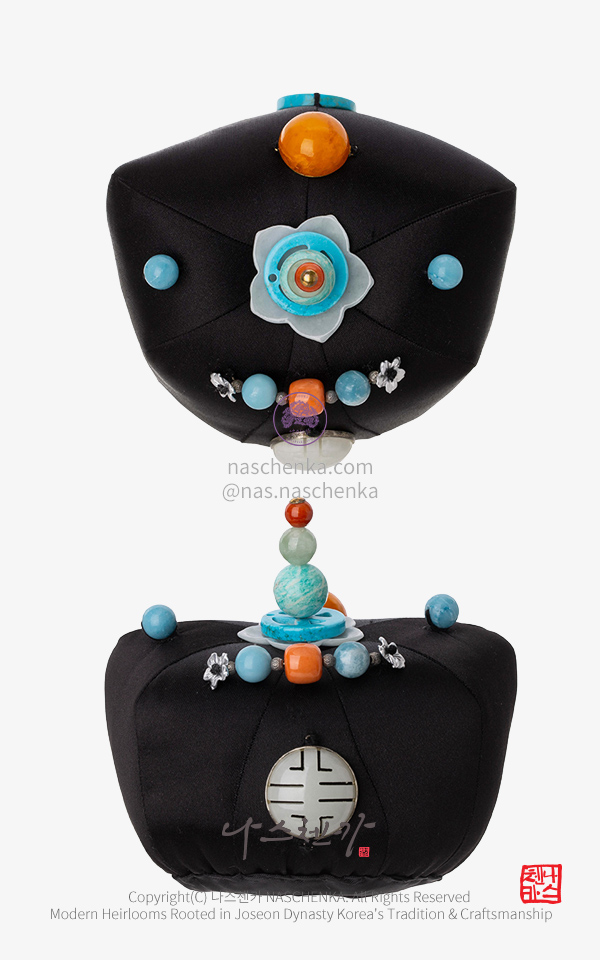 10957335 - [나스첸카 NASCHENKA] 만사여의 검정 족두리 