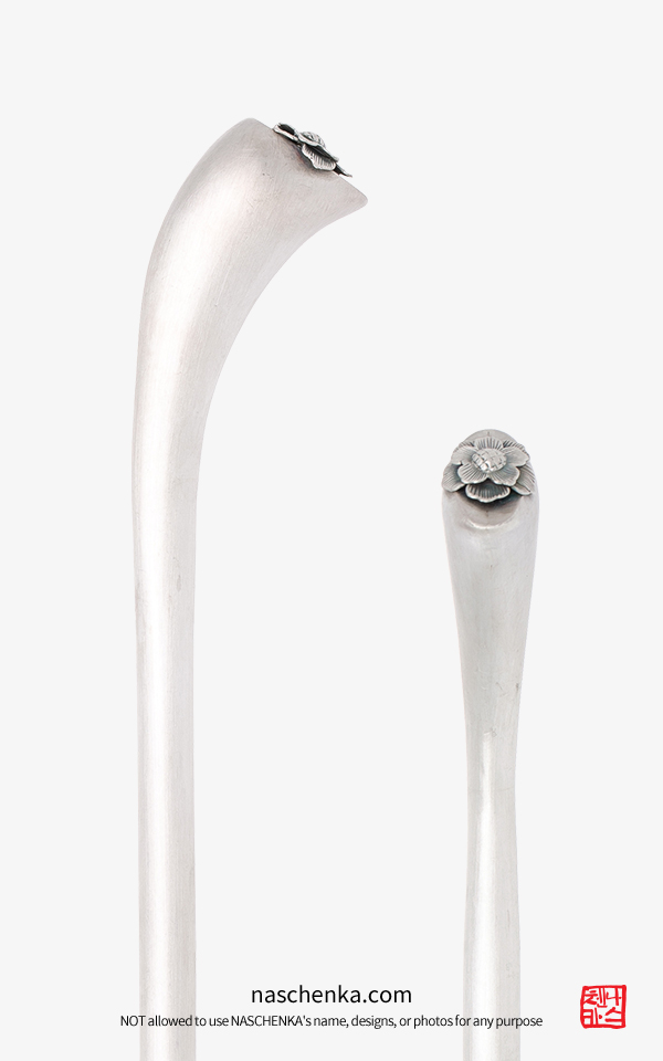 1537573 - 22 cm [나스첸카 NASCHENKA] 비녀 은비녀_선이 살아있는 담백한 비녀 Binyeo Silver 