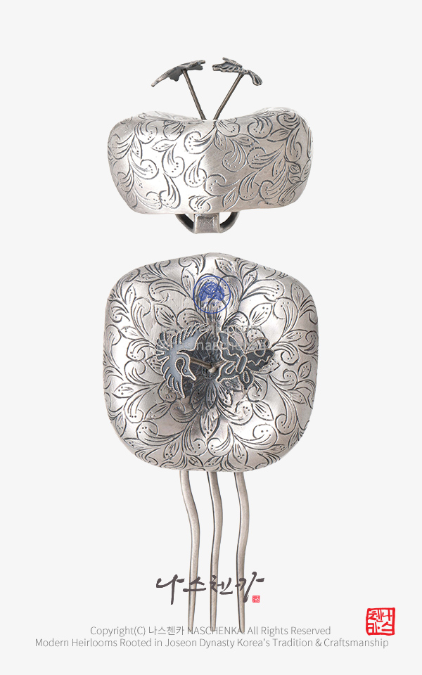 10954350 - [나스첸카 NASCHENKA] 안녕하세요 전통 은공예 떨 족두리 티아라 에요 