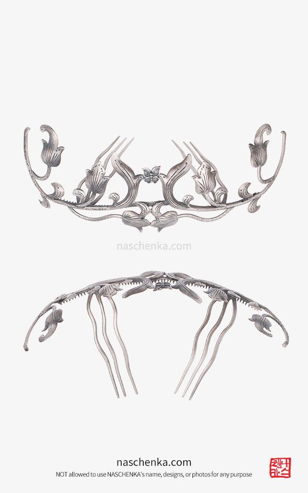 1548790 - NASCHENKA 빛나는 한빛 _ 대한민국 한복드레스 전통 티아라