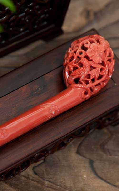 5120 - [나스첸카 NASCHENKA] 무한지애, 빛나는 산호 [산호 비녀]