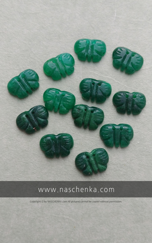 839595 - 나비 반지 _ 염색 비취 반지